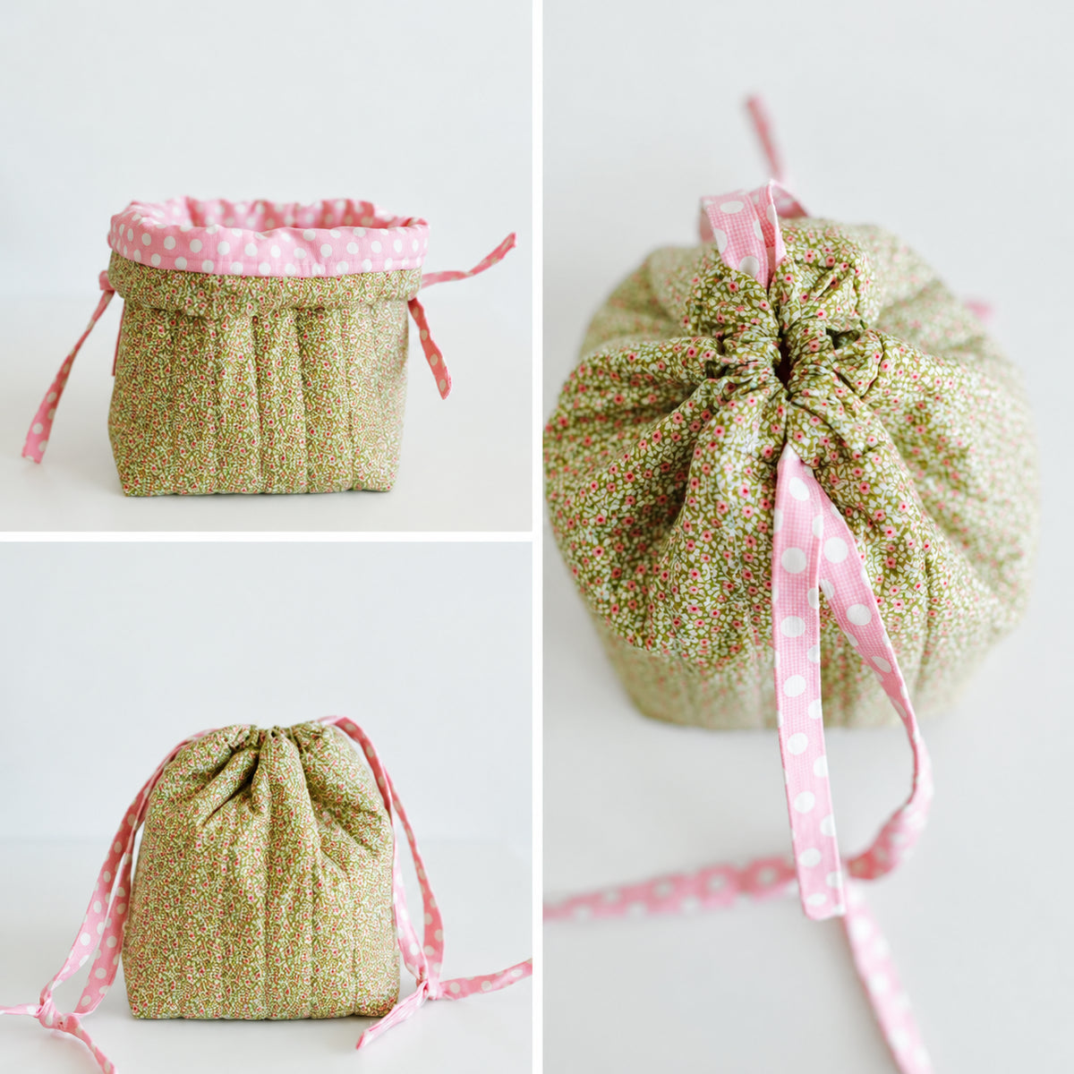 Vanity Bucket Sewing Pattern