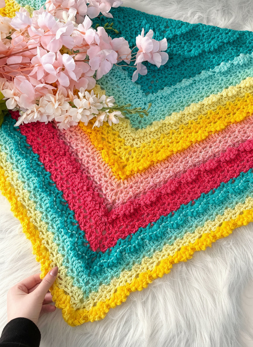 Izabela Shawl Crochet Pattern