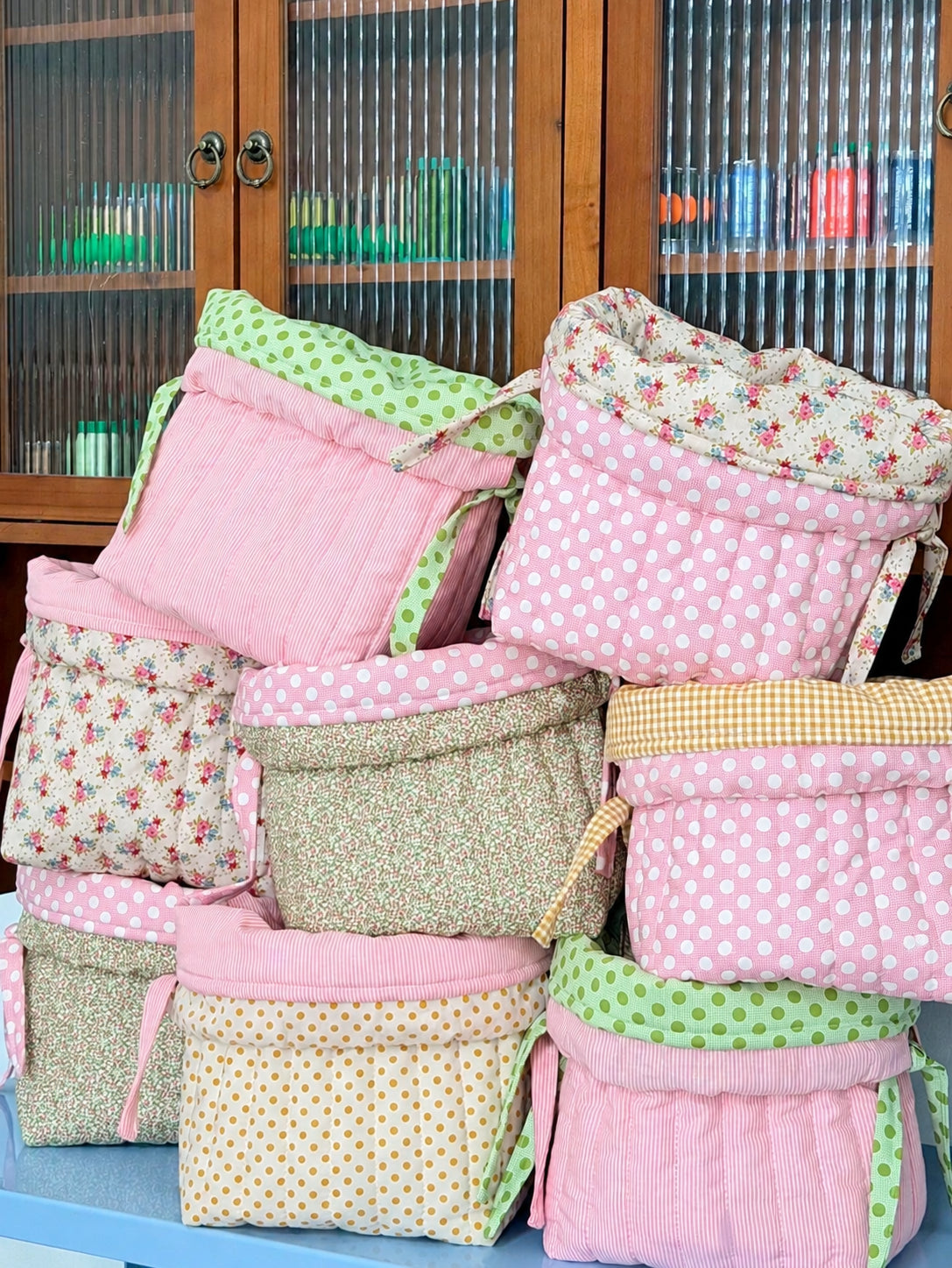 Vanity Bucket Sewing Pattern