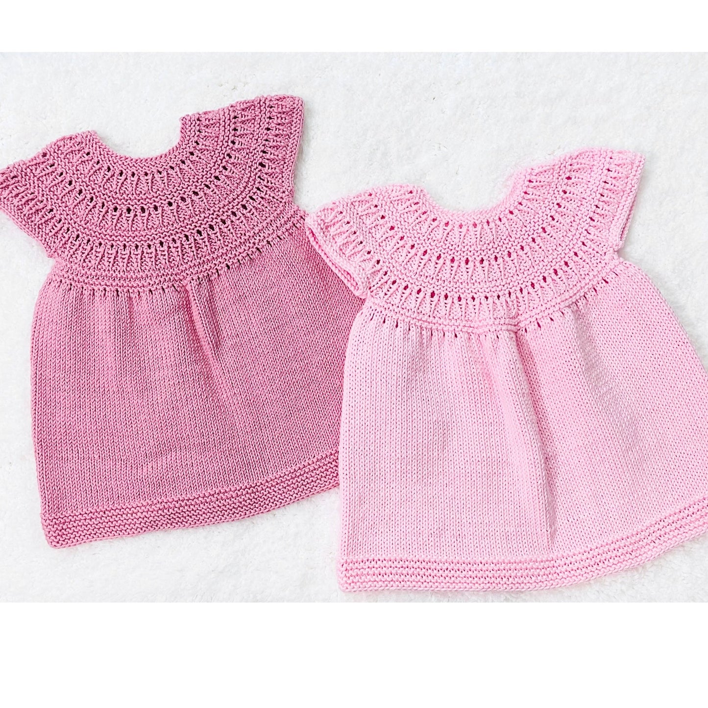 Easy Knit Lucy Dress Knitting Pattern