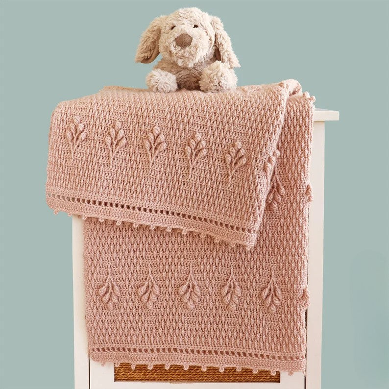 Baby Afghan Blanket Crochet Pattern