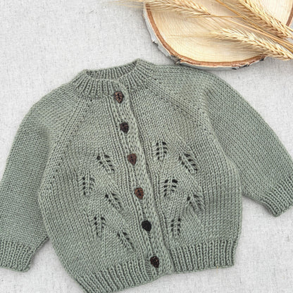 Aveline Baby Cardigan Knitting Pattern