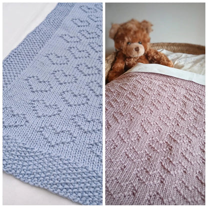 Heart Baby Hat Knitting Pattern