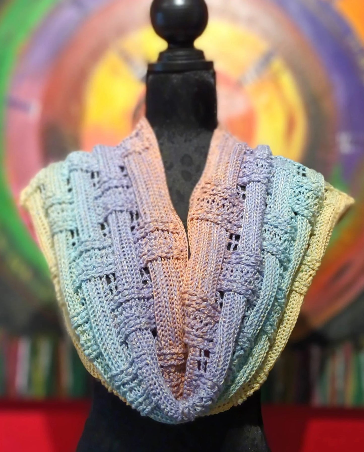 Triangular Scarf Rhea Pattern