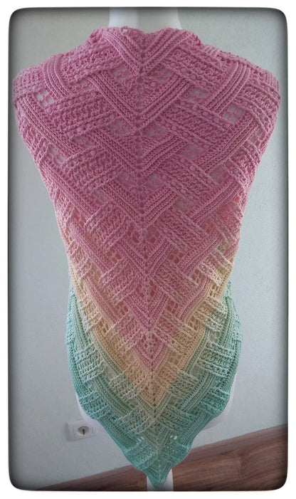 Triangular Scarf Rhea Pattern