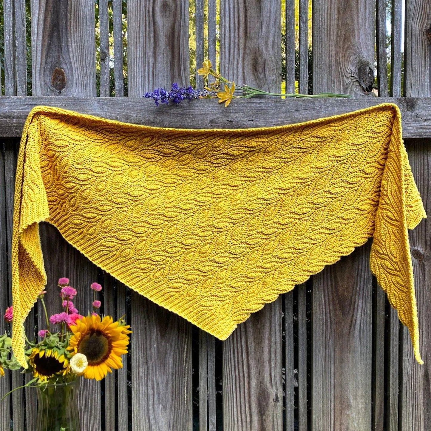 Crochet Shawl Scarf Pattern