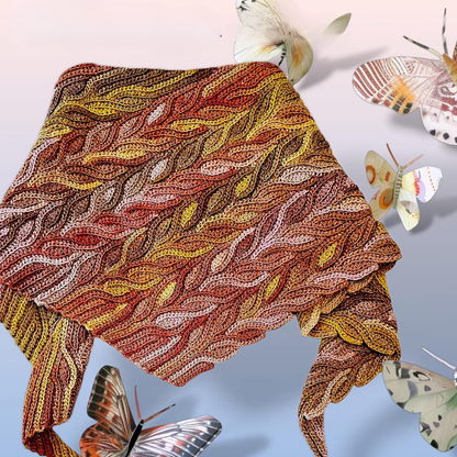 Crochet Shawl Scarf Pattern