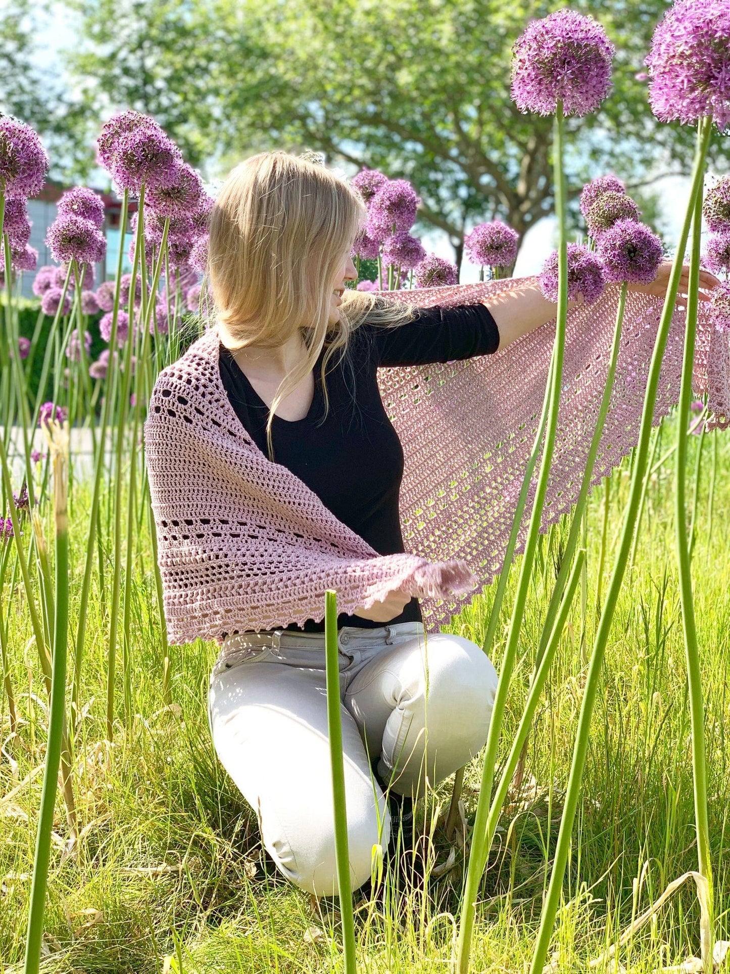 Bella Vita Shawl Crochet Pattern