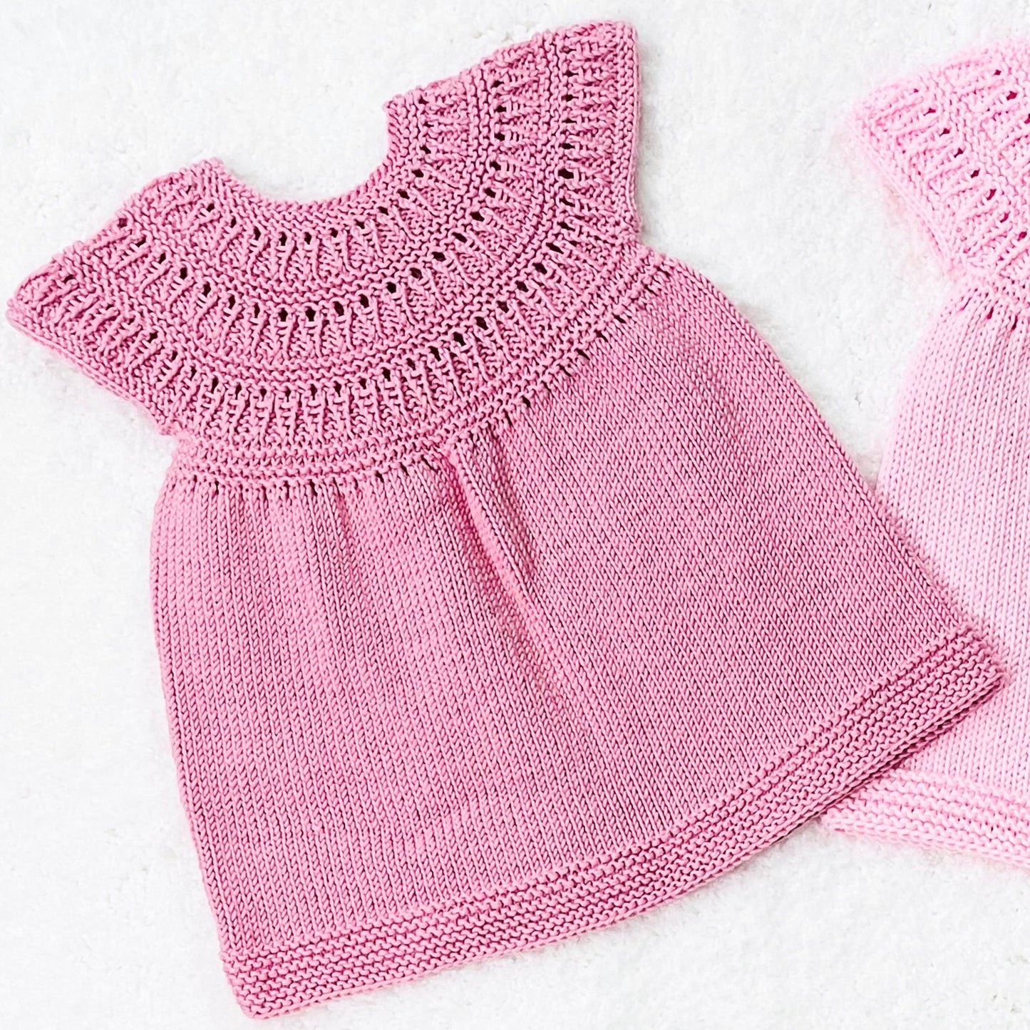 Easy Knit Lucy Dress Knitting Pattern