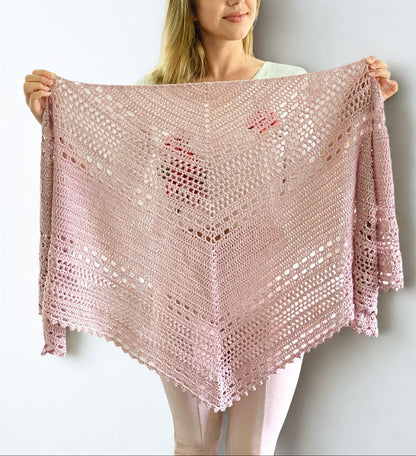 Bella Vita Shawl Crochet Pattern