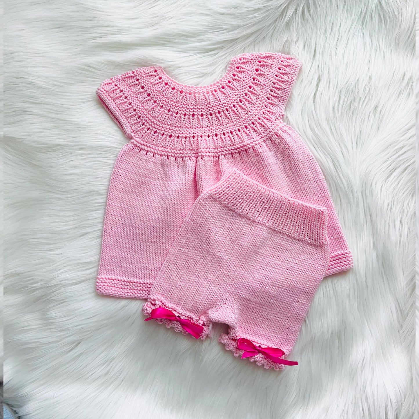 Easy Knit Lucy Dress Knitting Pattern