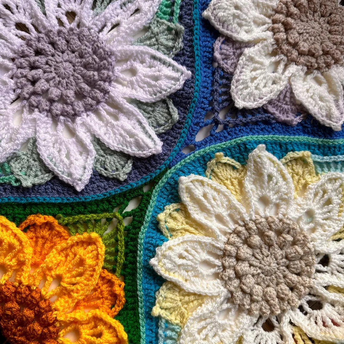 Sunflower Fields Too Crochet Pattern