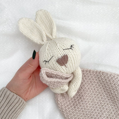 Bunny Comforter Knitting Pattern