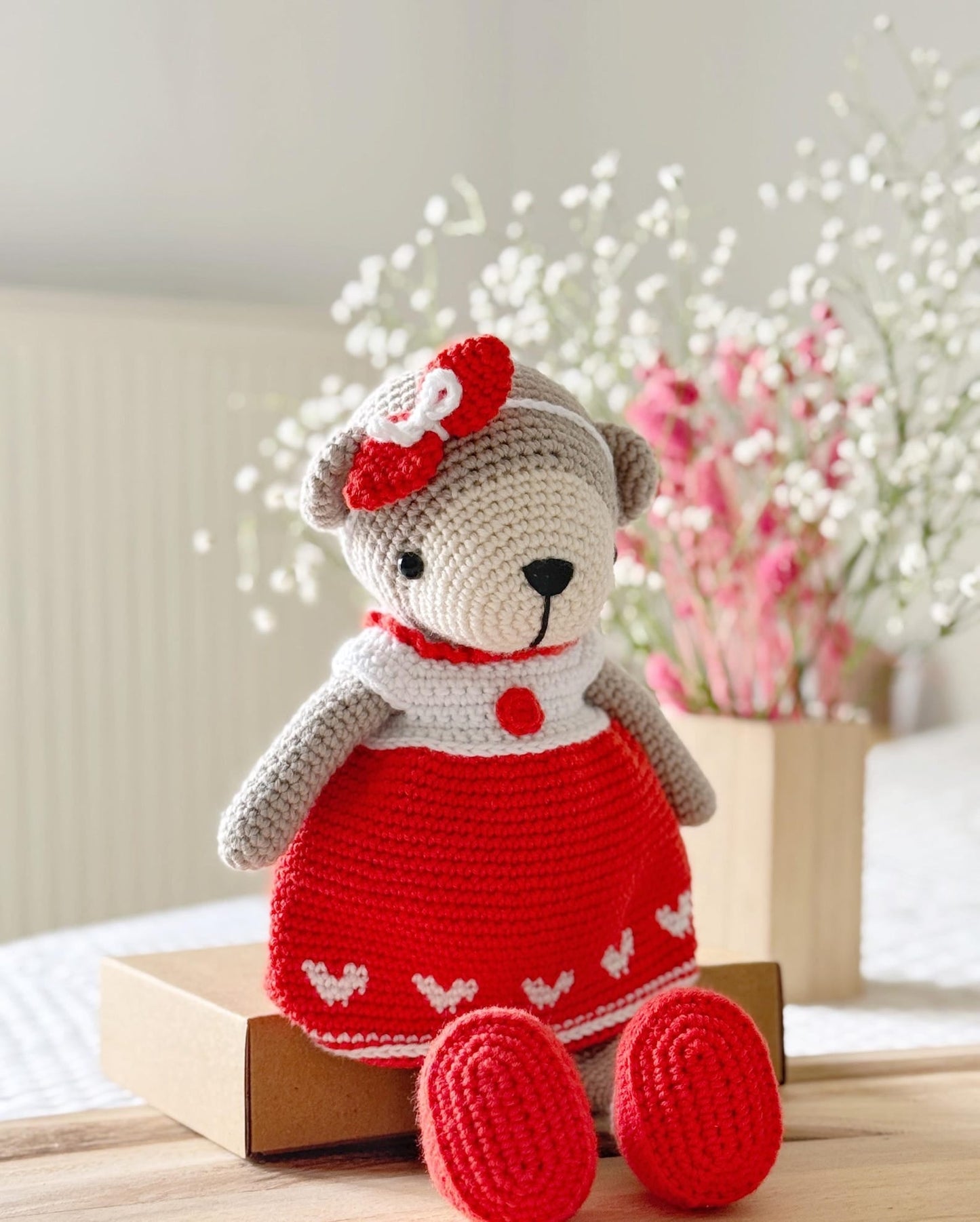 3-in-1 Lamb, Bear and Kitty Doll Crochet Pattern