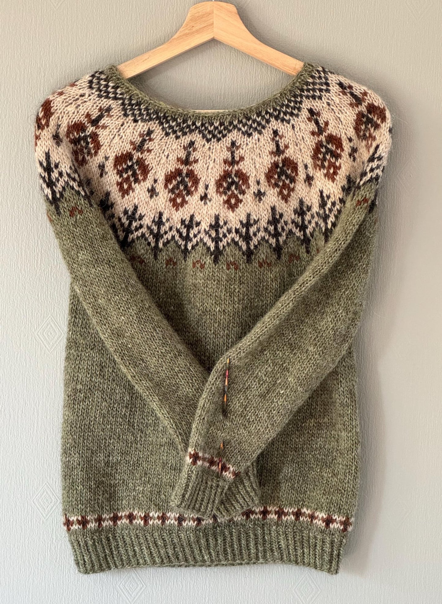 Forest Sweater Knitting Pattern