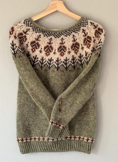 Forest Sweater Knitting Pattern