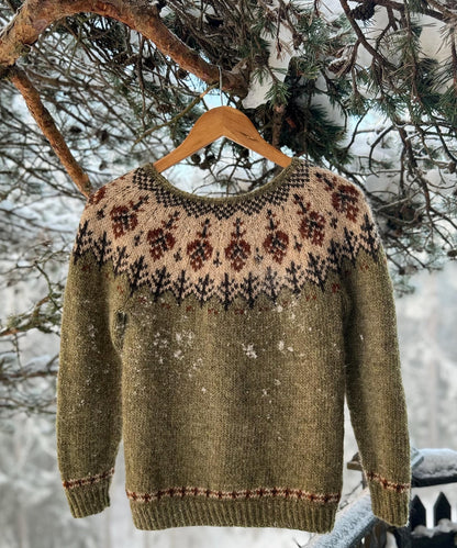 Forest Sweater Knitting Pattern
