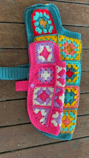 Granny Square Dog Sweater Crochet Pattern