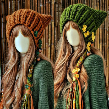 Kitty hat knitting pattern