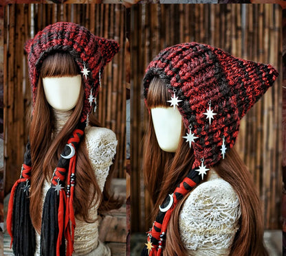 Kitty hat knitting pattern