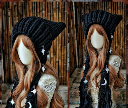 Kitty hat knitting pattern