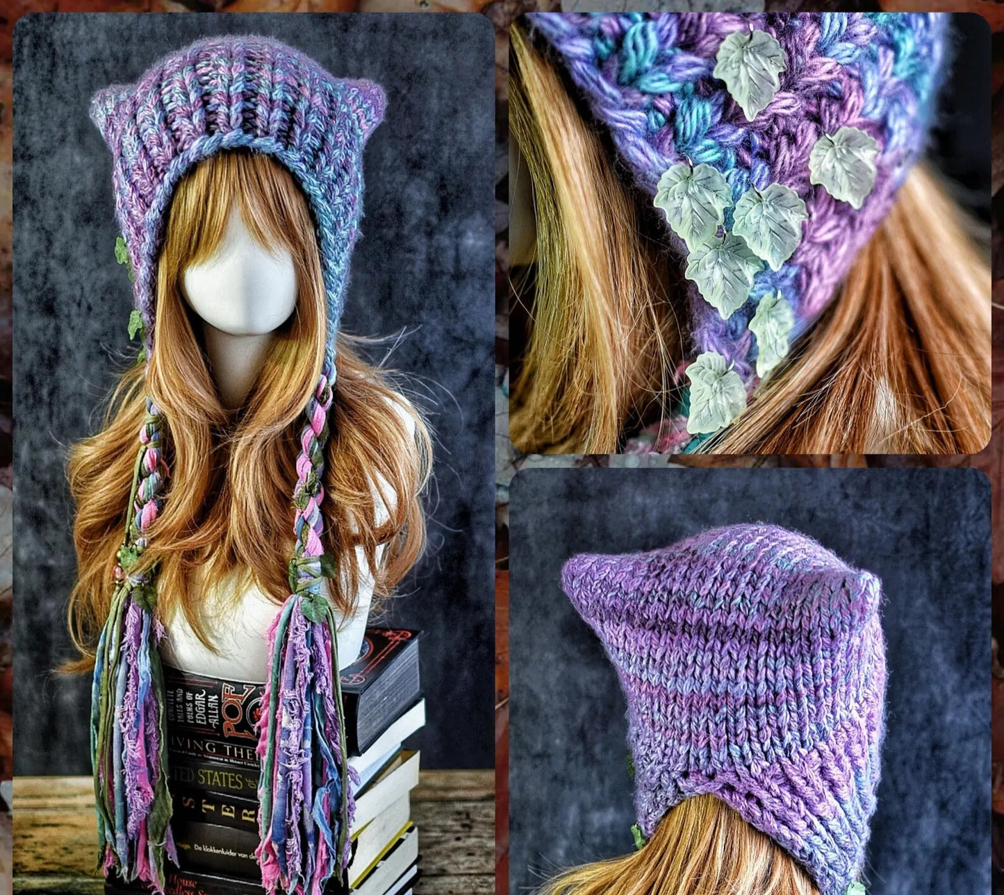 Kitty hat knitting pattern