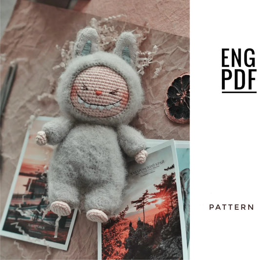 Cute Labubu Crochet Pattern