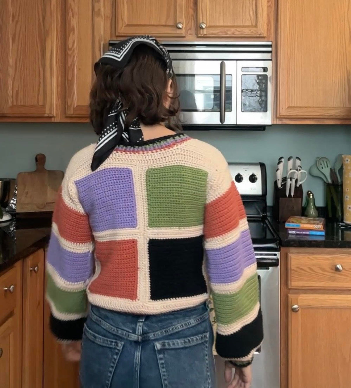 Halloween Sugar Cookie Sweater Crochet Pattern