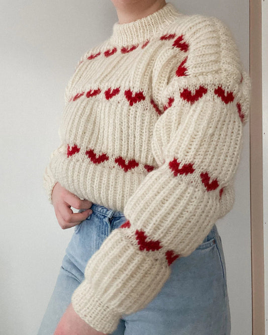 Norwegian Vintage Sweater Knitting Pattern