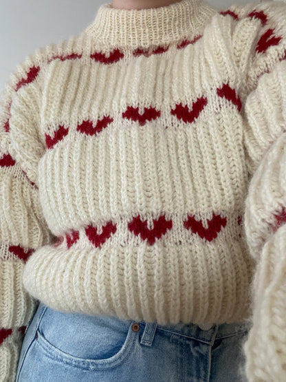 Norwegian Vintage Sweater Knitting Pattern