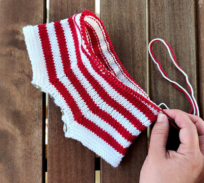 Palheiro Baby Playsuit Knitting Pattern