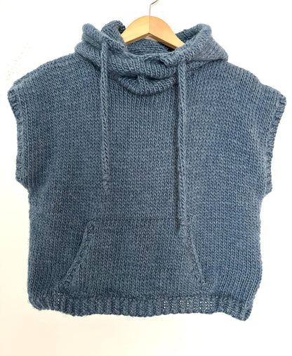 Streetwear Pocket Hoodie Knitting Pattern