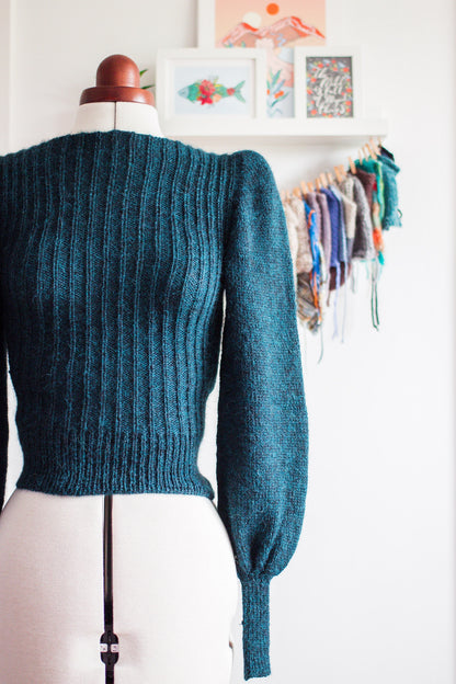 Fineline Sweater Knitting Pattern