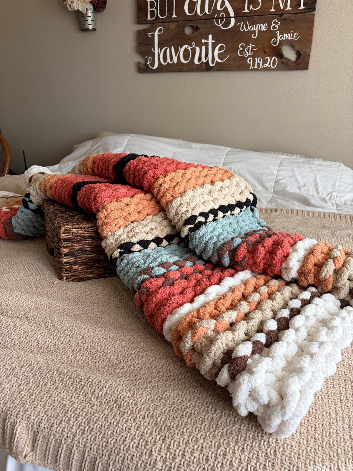 Chunky Knit Blanket Pattern