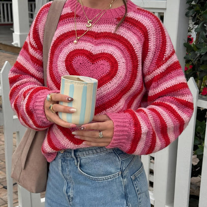 Heart Sweater Crochet Pattern