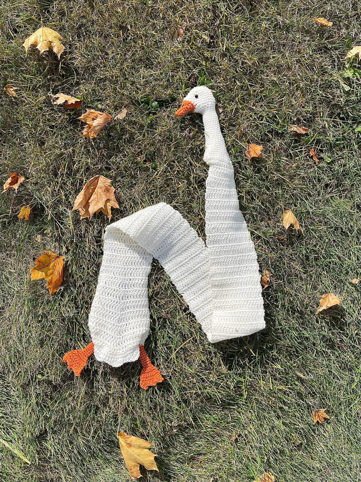 Duck Scarf Crochet Pattern