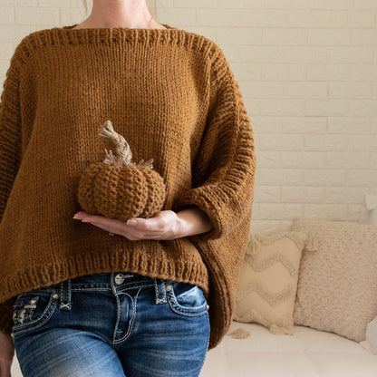 Rectangle Poncho Beginner Knitting Pattern