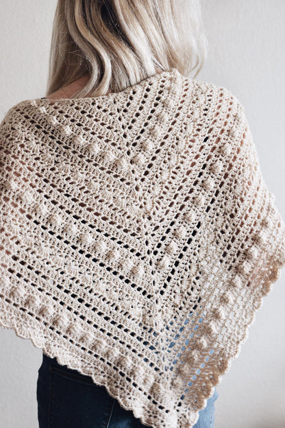 Bandana Triangle Scarf Crochet Pattern