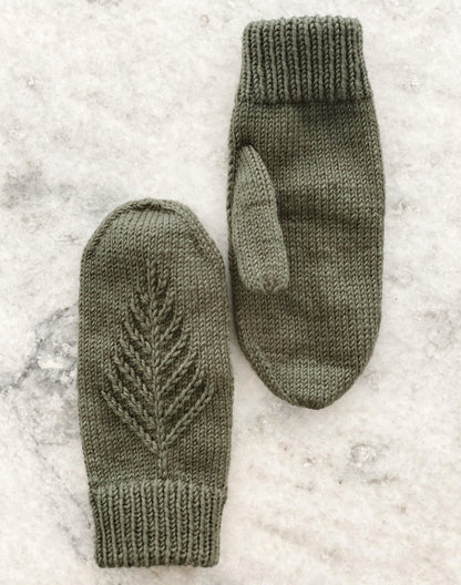 Spruce Mittens Knitting Pattern