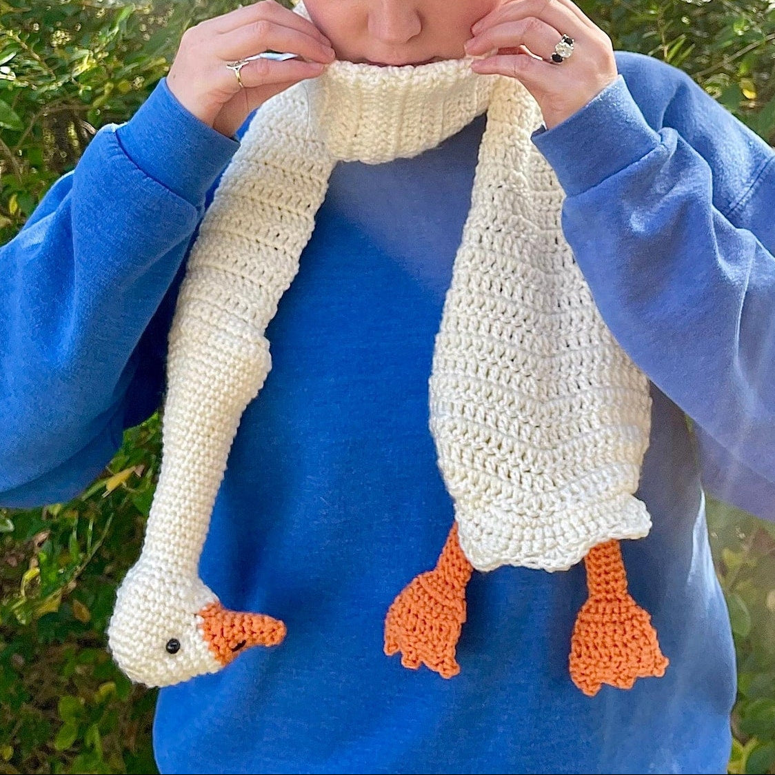 Duck Scarf Crochet Pattern