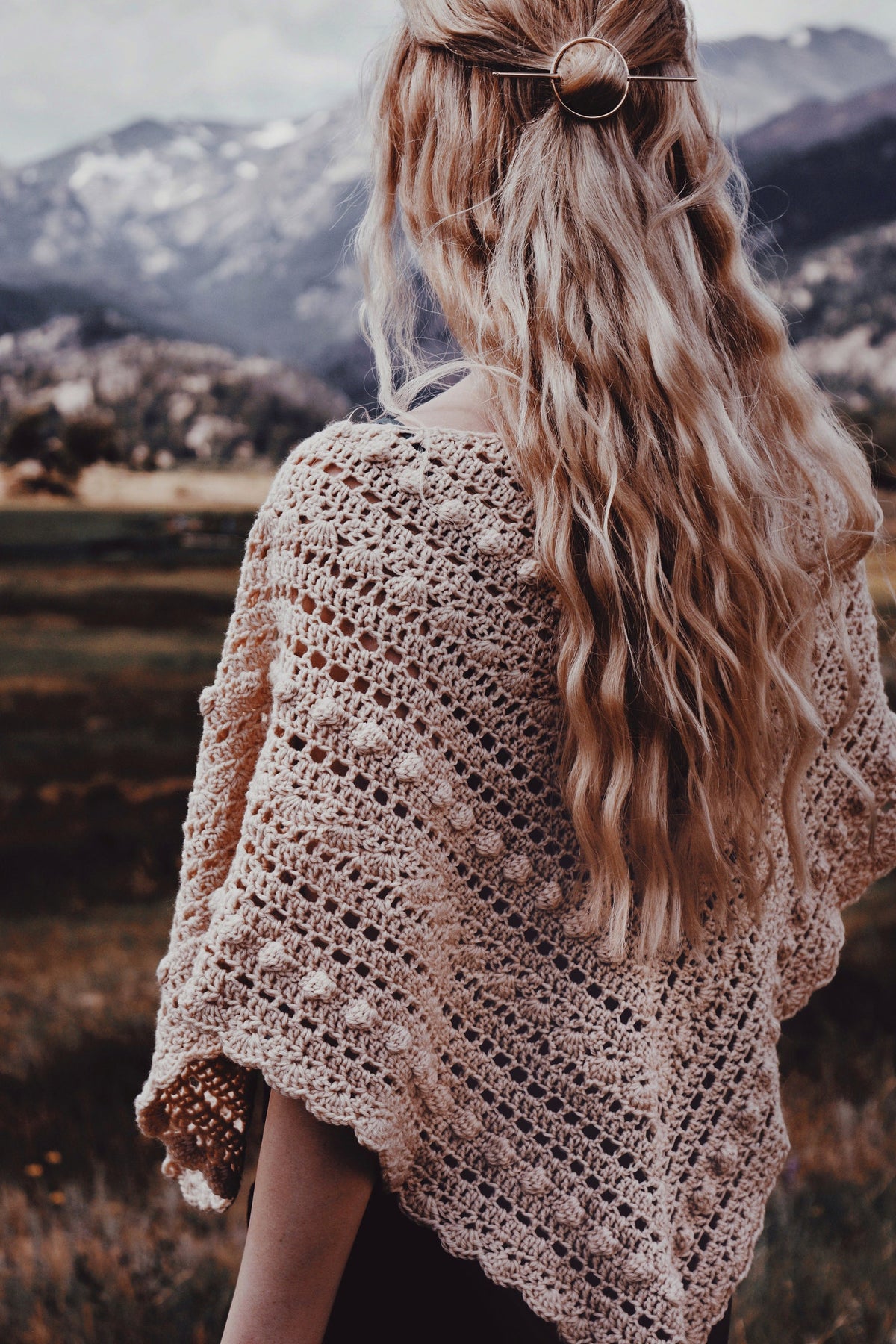 Bandana Triangle Scarf Crochet Pattern