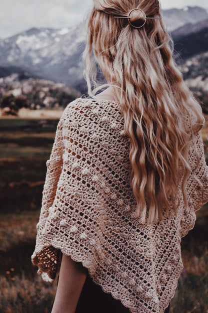 Bandana Triangle Scarf Crochet Pattern