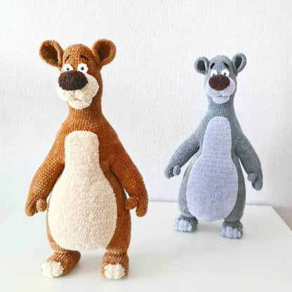 Big Cuddly Bear Crochet Pattern