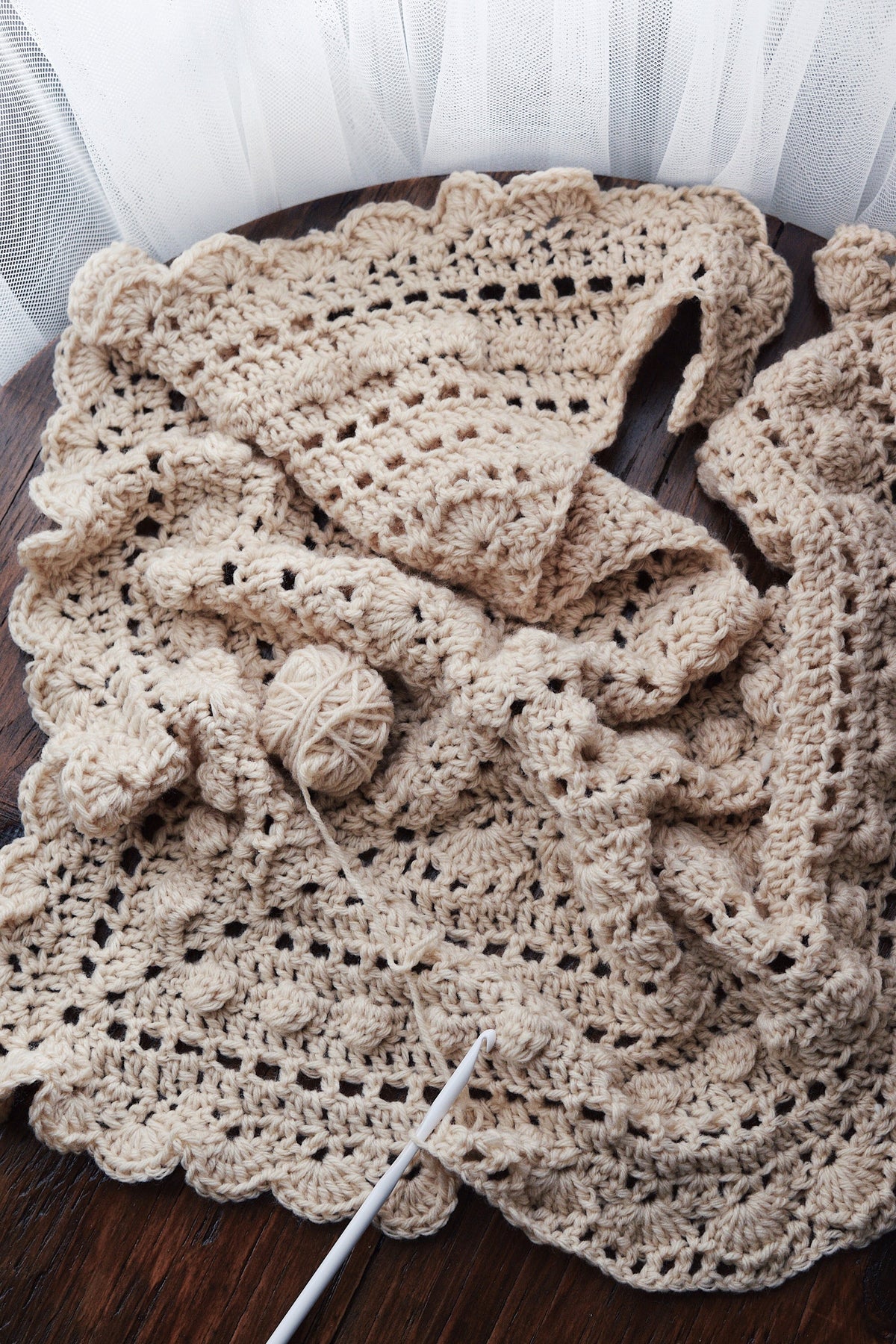 Bandana Triangle Scarf Crochet Pattern