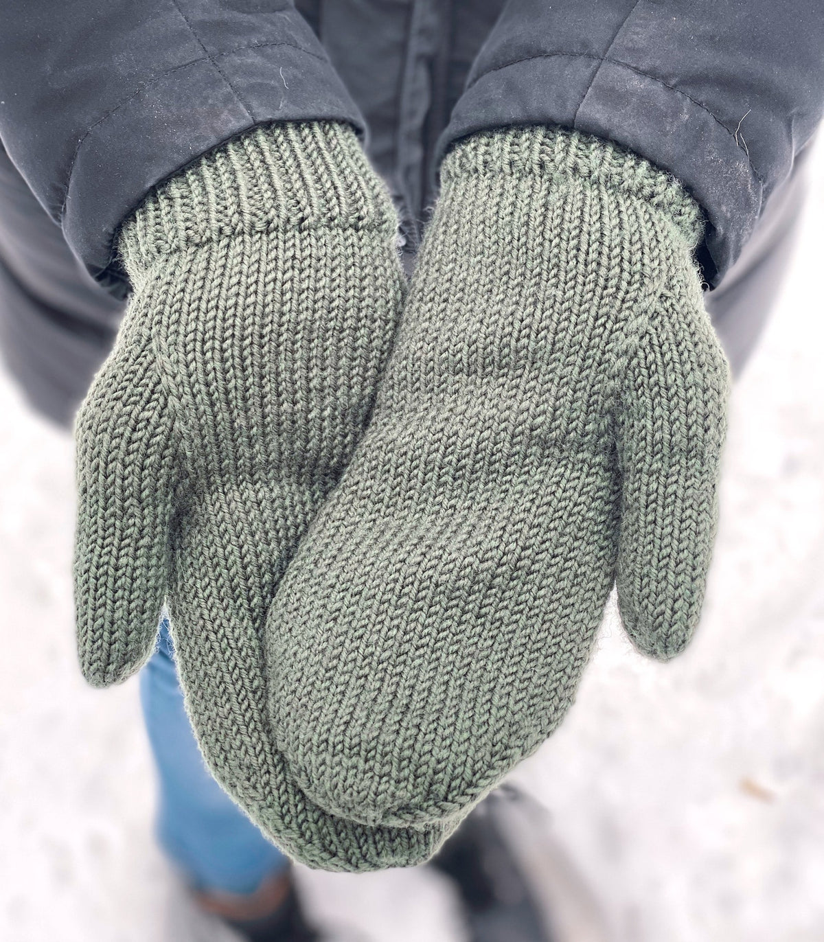 Spruce Mittens Knitting Pattern