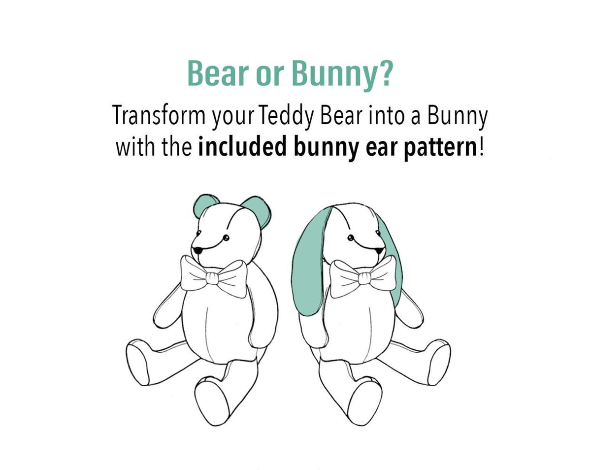 Memory Teddy Bear Sewing Pattern