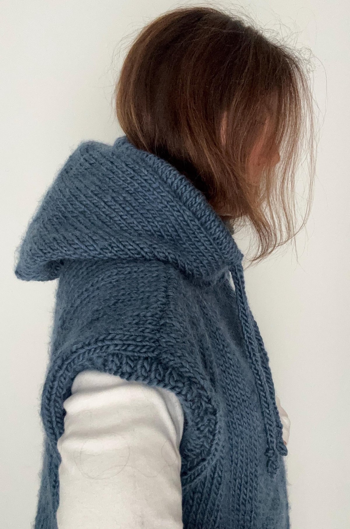 Streetwear Pocket Hoodie Knitting Pattern