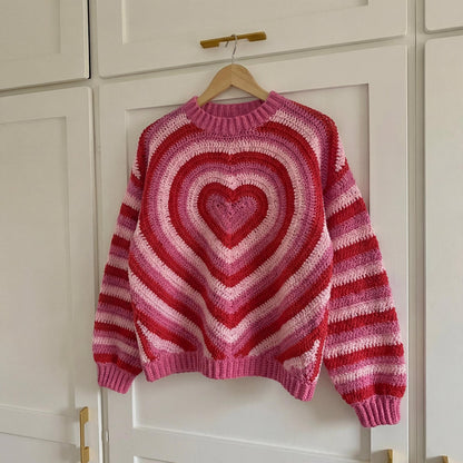 Heart Sweater Crochet Pattern