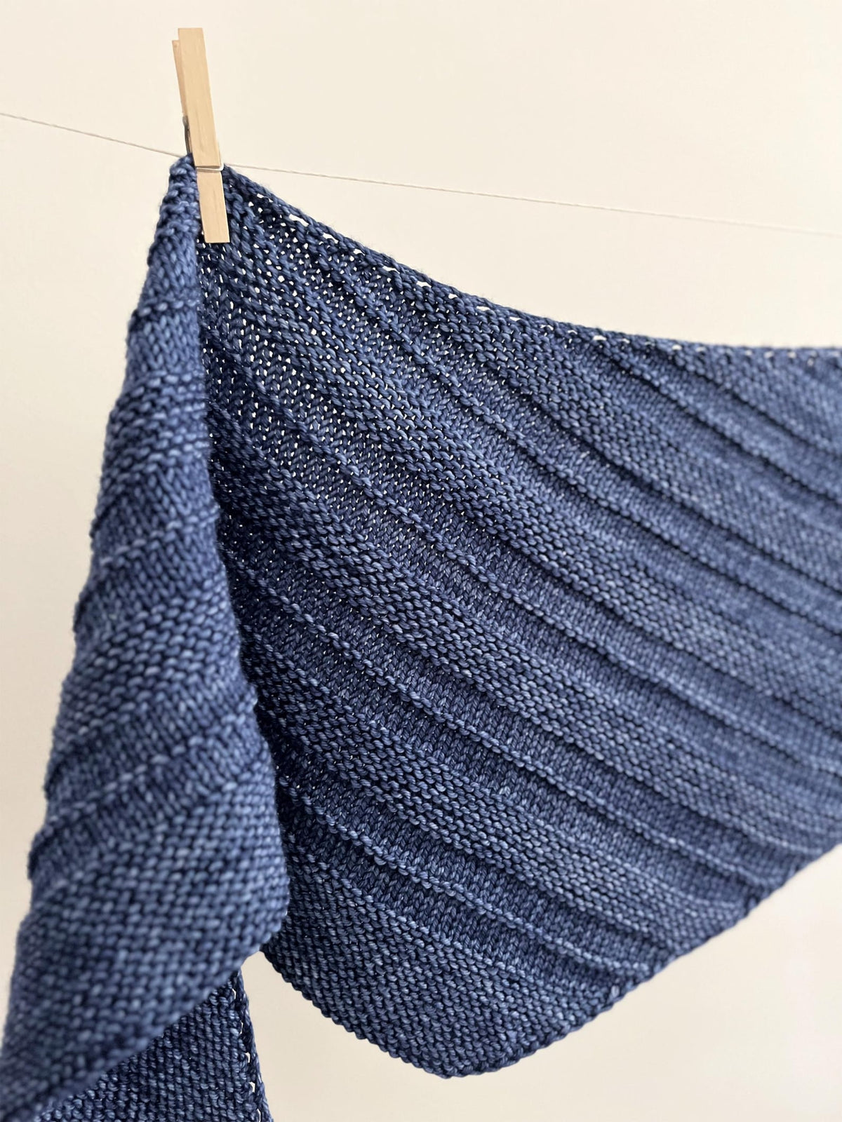 Easy to Knit Morning Walk Shawl Pattern