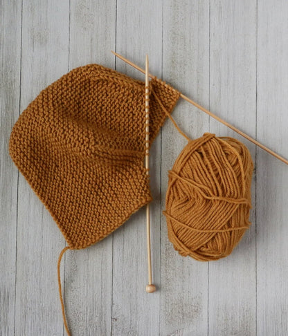 Easy  Baby Bonnet Knitting Pattern